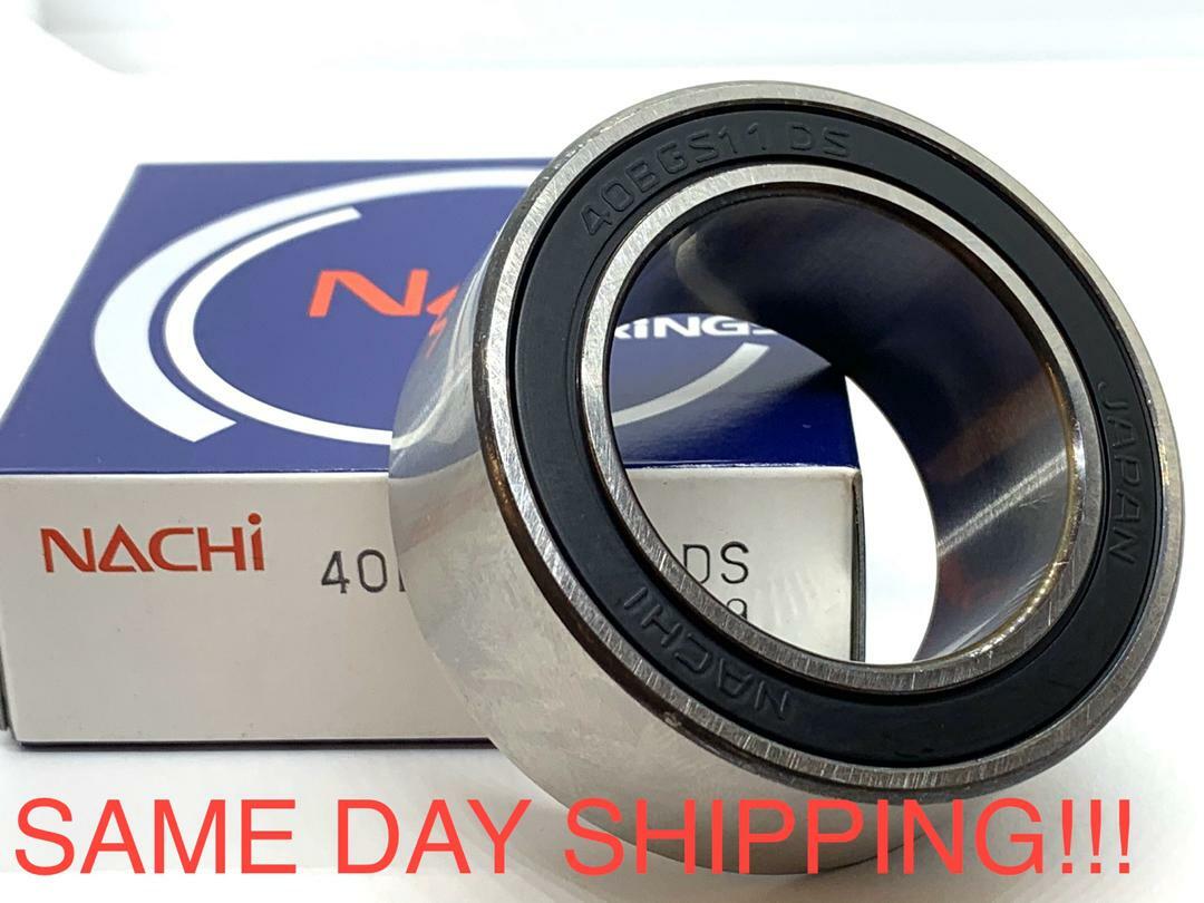 40BGS11G-2DS NACHI Air Conditioning Angular Contact Bearing 40*62*24mm