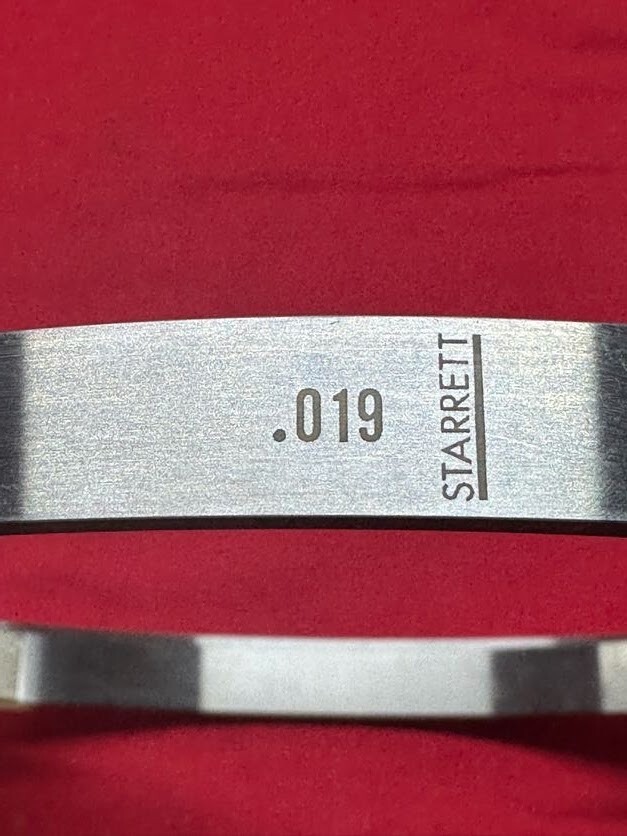 Starrett 666-19 Thickness Gauge, Feeler Stock in Rolls, 0.019″ Thick IN STOCK