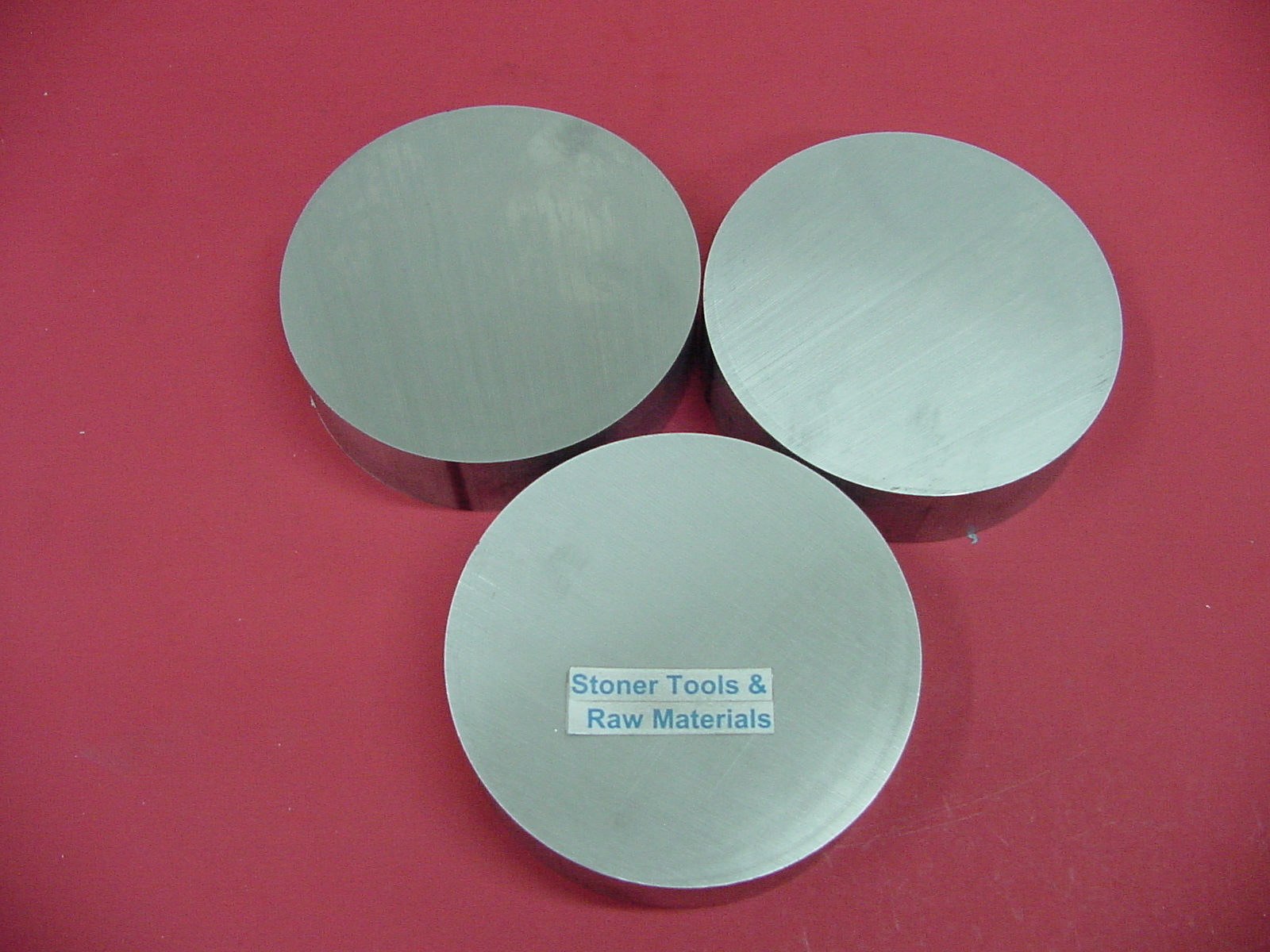 3 Pieces 5″ OD ALUMINUM 6061 ROUND ROD 1/2″ LONG T6511 Solid Lathe Bar Stock