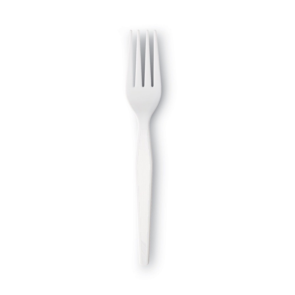 Dixie FH217 Plastic Cutlery Forks – White (1000/Carton) New
