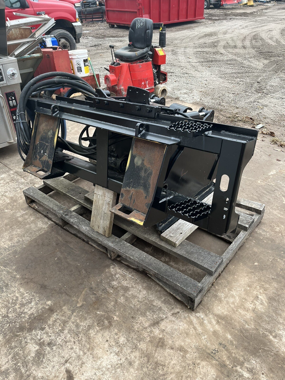 CAT PC205 QUICK TACH COLD PLANER ASPHALT GRINDER – WE CRATE & SHIP GOV SURPLUS