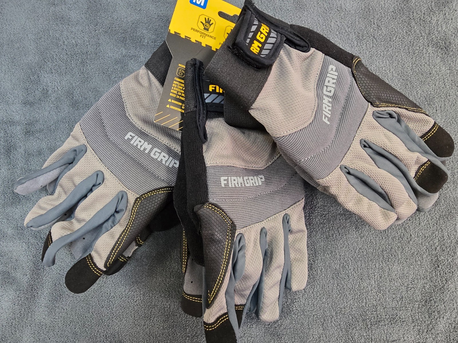 Firm Grip Medium General-Purpose Work Gloves (3-Pack)