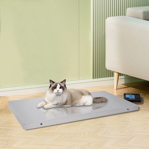440lbs/200kg Livestock Vet Platform Scale Dog Pig Sheep Pet Digital Weight Scale