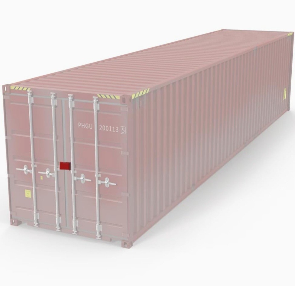 Foghorn Construction Heavy-Duty Bolt-On Keyed Lock Box for Shipping Containers