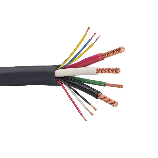2/3 with #6 Ground + 18/9 TC-ER-JP 26KW Generator Cable Black (115 Amp) 600V