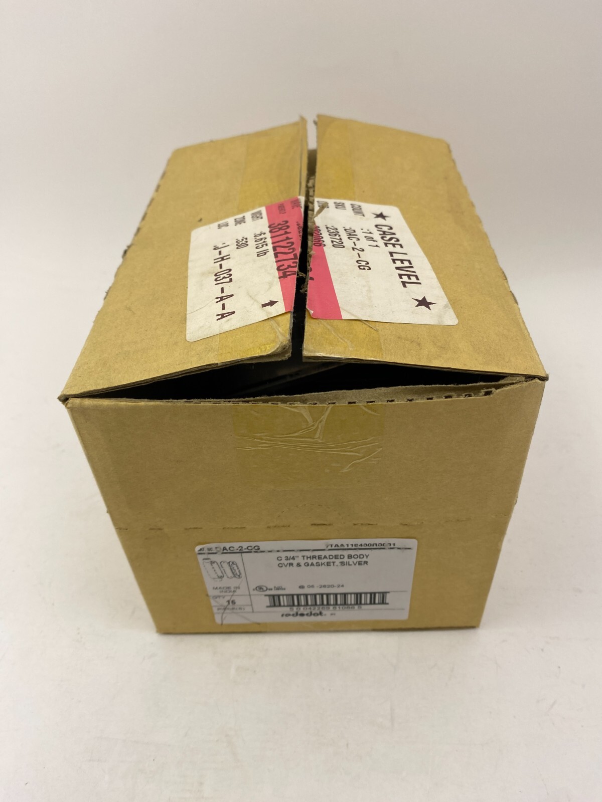 Red Dot DAC-2-CG 3/4″ Type C Condulet Aluminum Die-Cast with Cover and Gasket