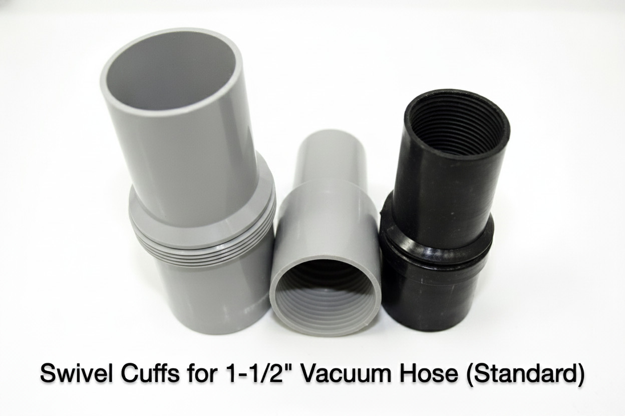 15ft JetClean America Professional Carpet Cleaning Hose Kit with swivel cuffs