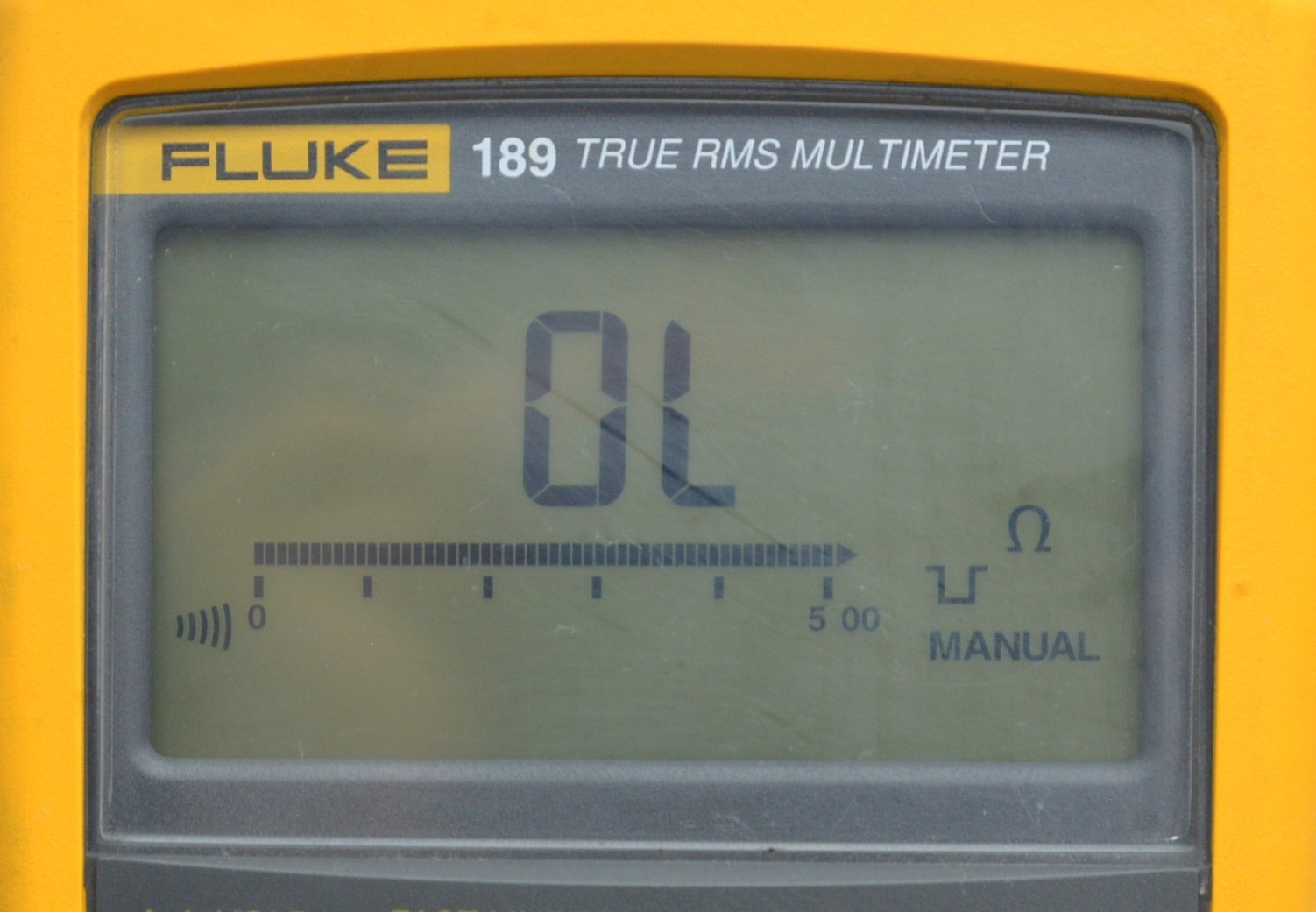 Fluke 189 True RMS Multimeter IP42 CAT IV 600V