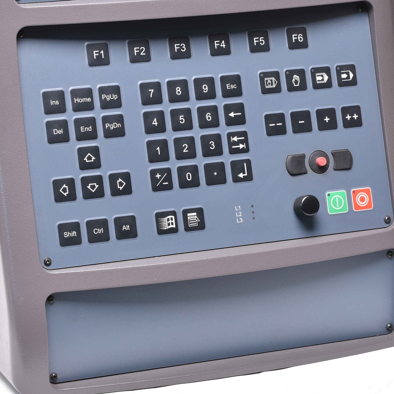 Cybelec Machine Control Panel V-ModEVA 12 DNC-ME-12W-A -Unused-