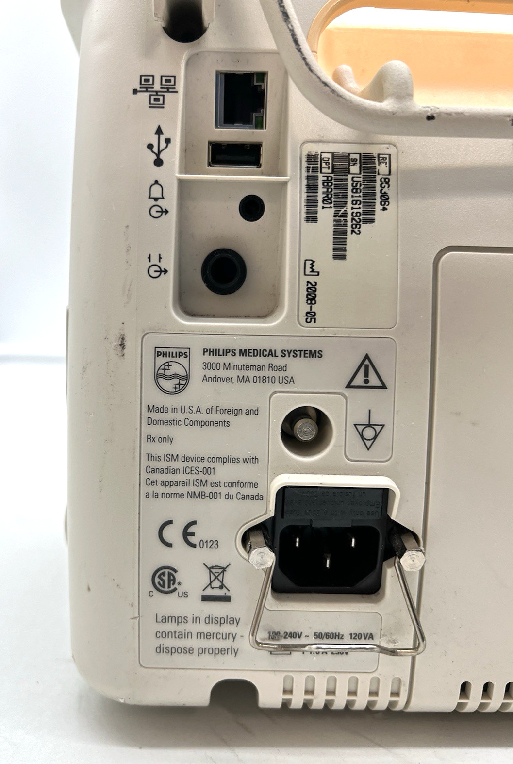 Philips SureSigns VM6 Vital Signs Monitor (For Parts)