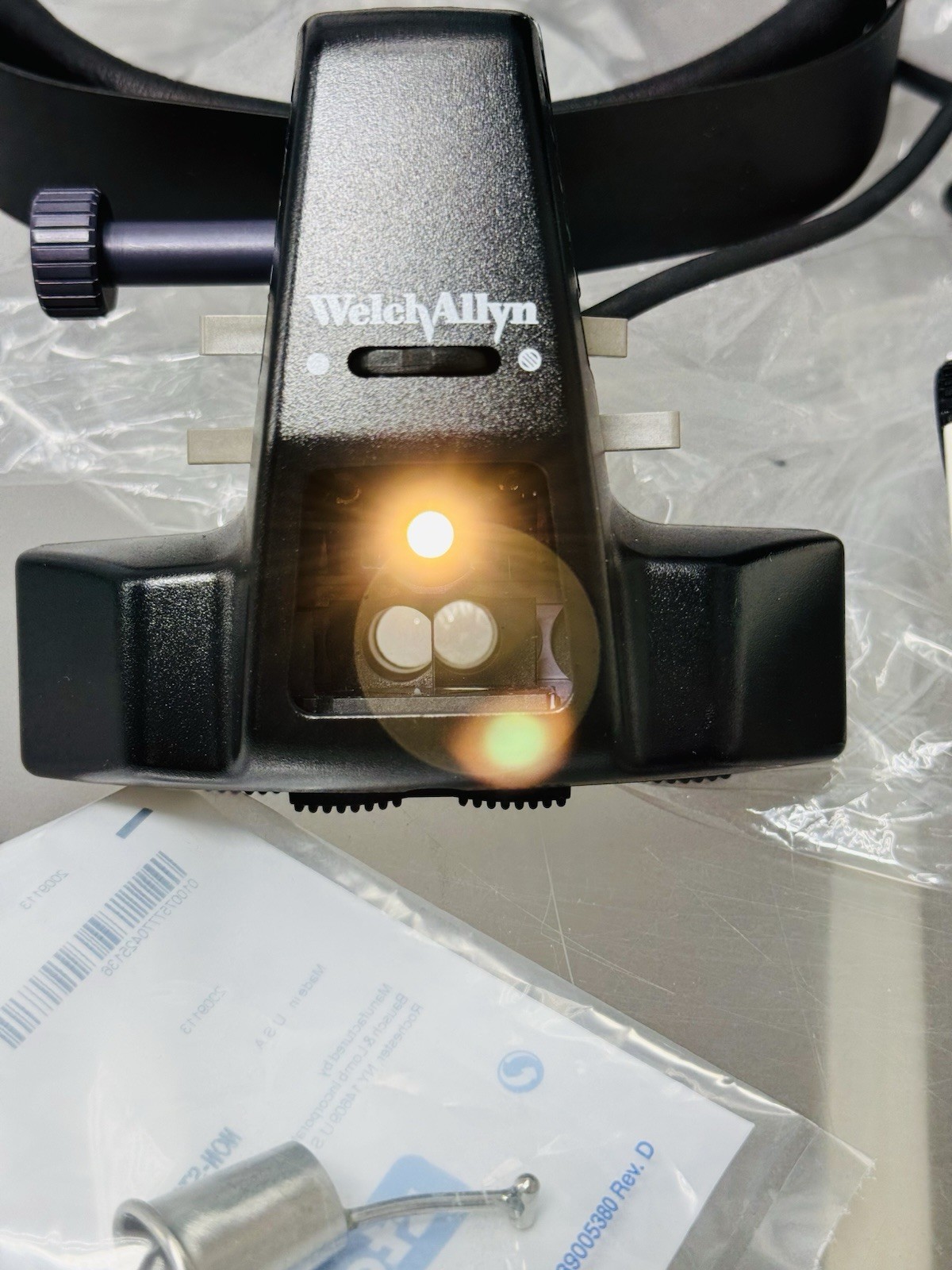 Welch Allyn Indirect 12500 Binocular Ophthalmoscope BIO w/ Carrying Case