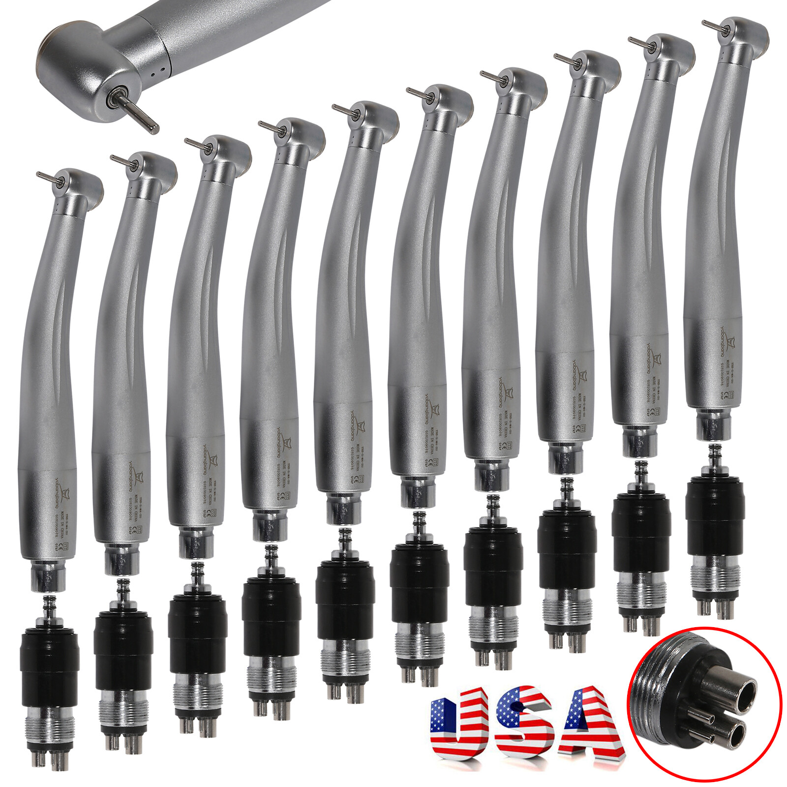 Dental Piezo Ultrasonic Scaler Handpiece fits EMS WOODPECKER Cavitron 135℃ HW-3H