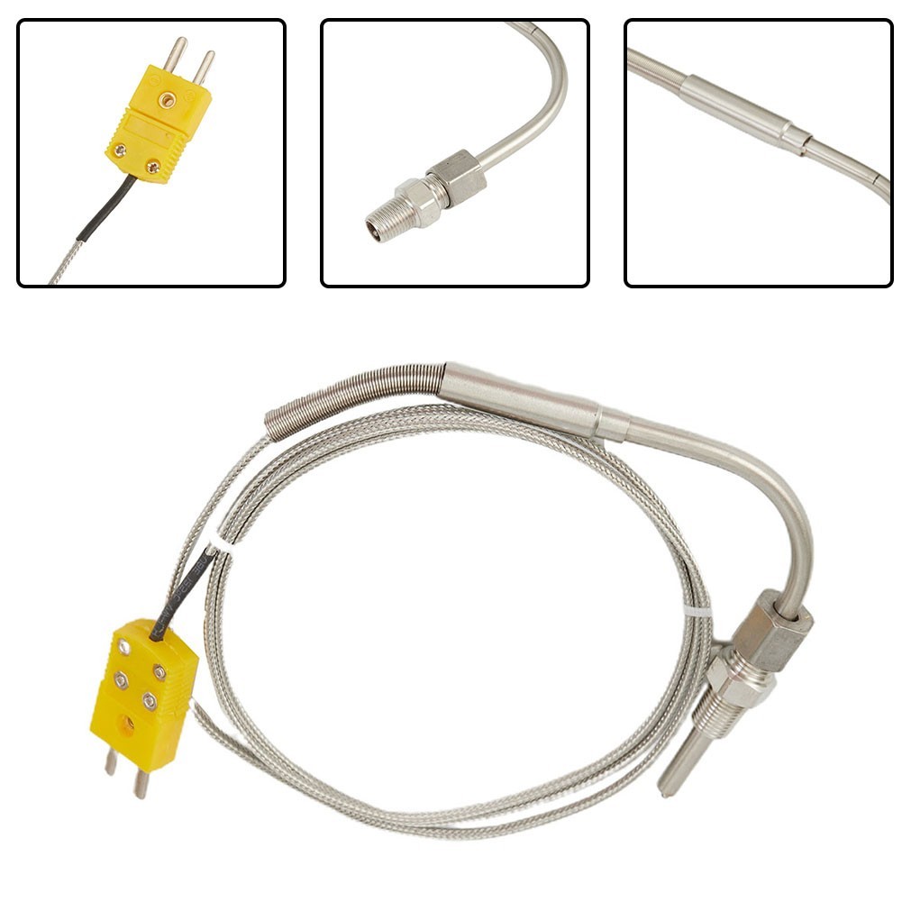 EGT Thermocouple Compression Fittings K Type Probe Length (front) 3.2 Inches