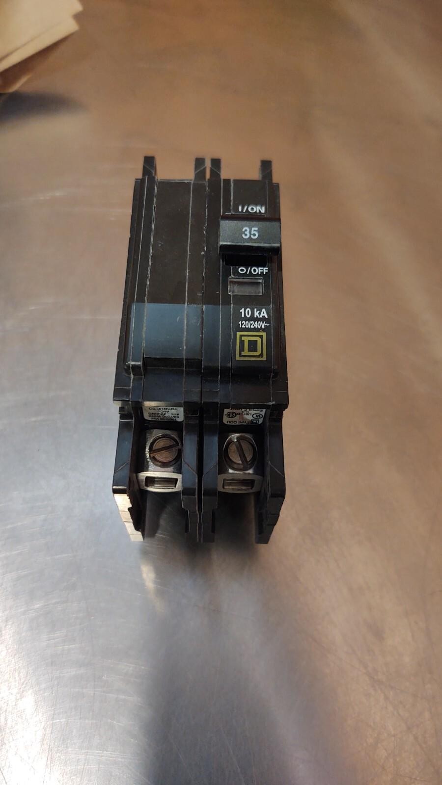 Lennox 72K07 Circuit Breaker 2 Pole 35A 120/240V Common Trip