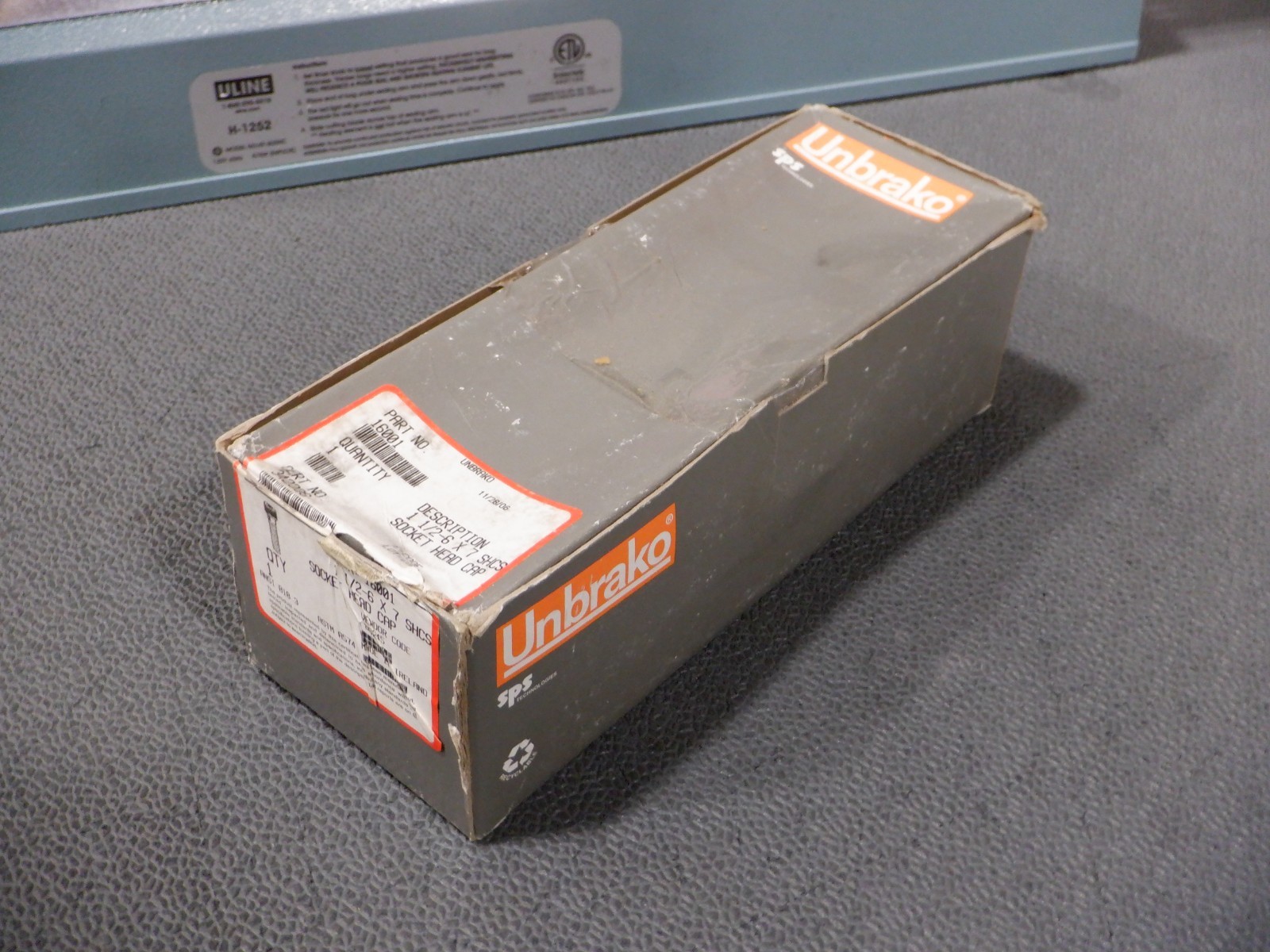 UNBRAKO/SPS 16001 SOCKET HEAD CAP SCREW KIT