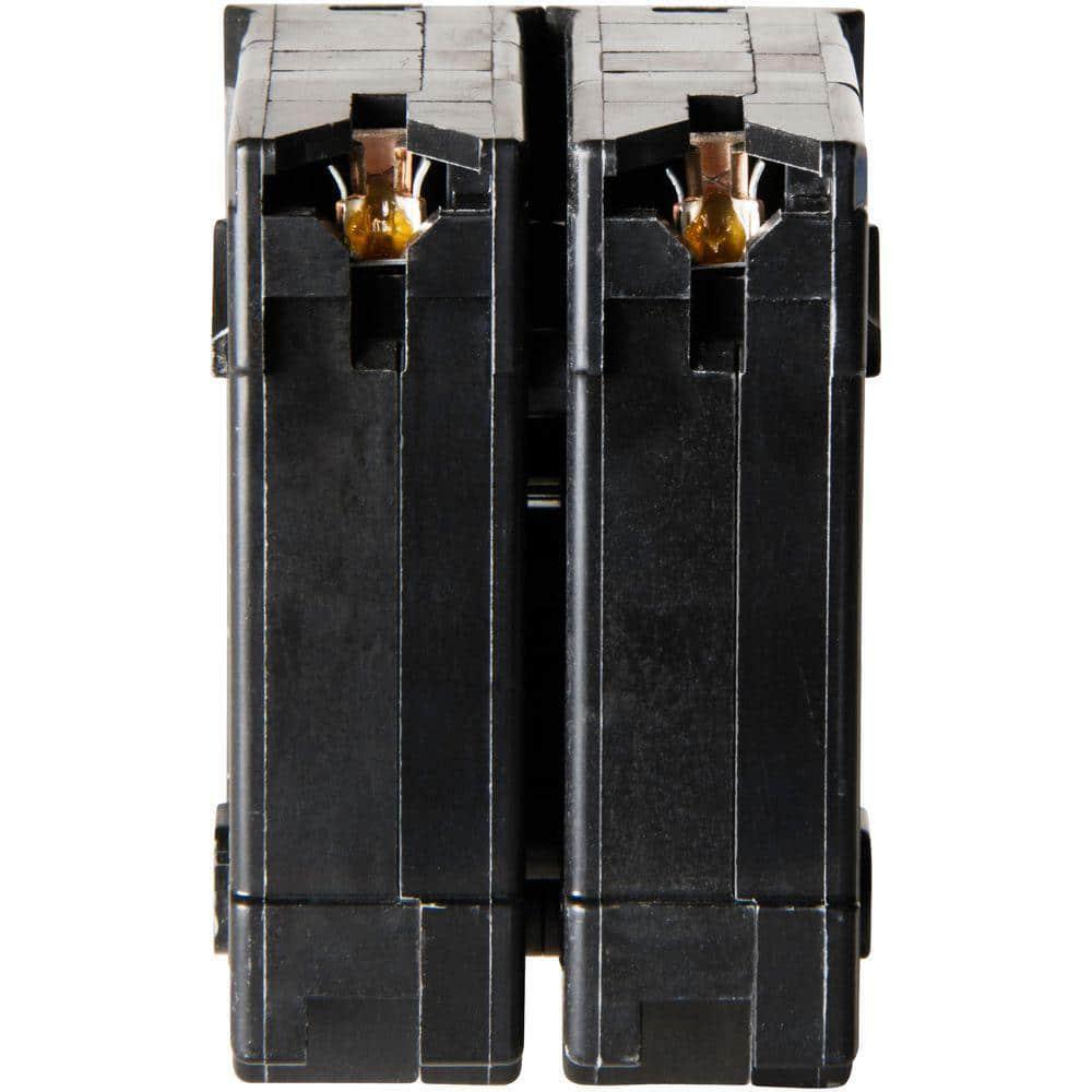 Circuit Breaker Square D 50 Amp 2 Pole Homeline Standard Trip Residential Black