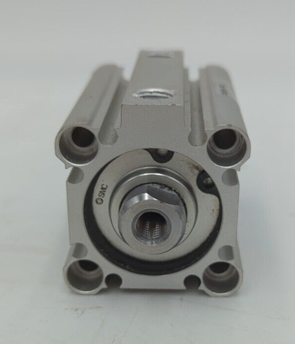 SMC CDQ2B32-35DZ compact double acting, single rod cylinder Used