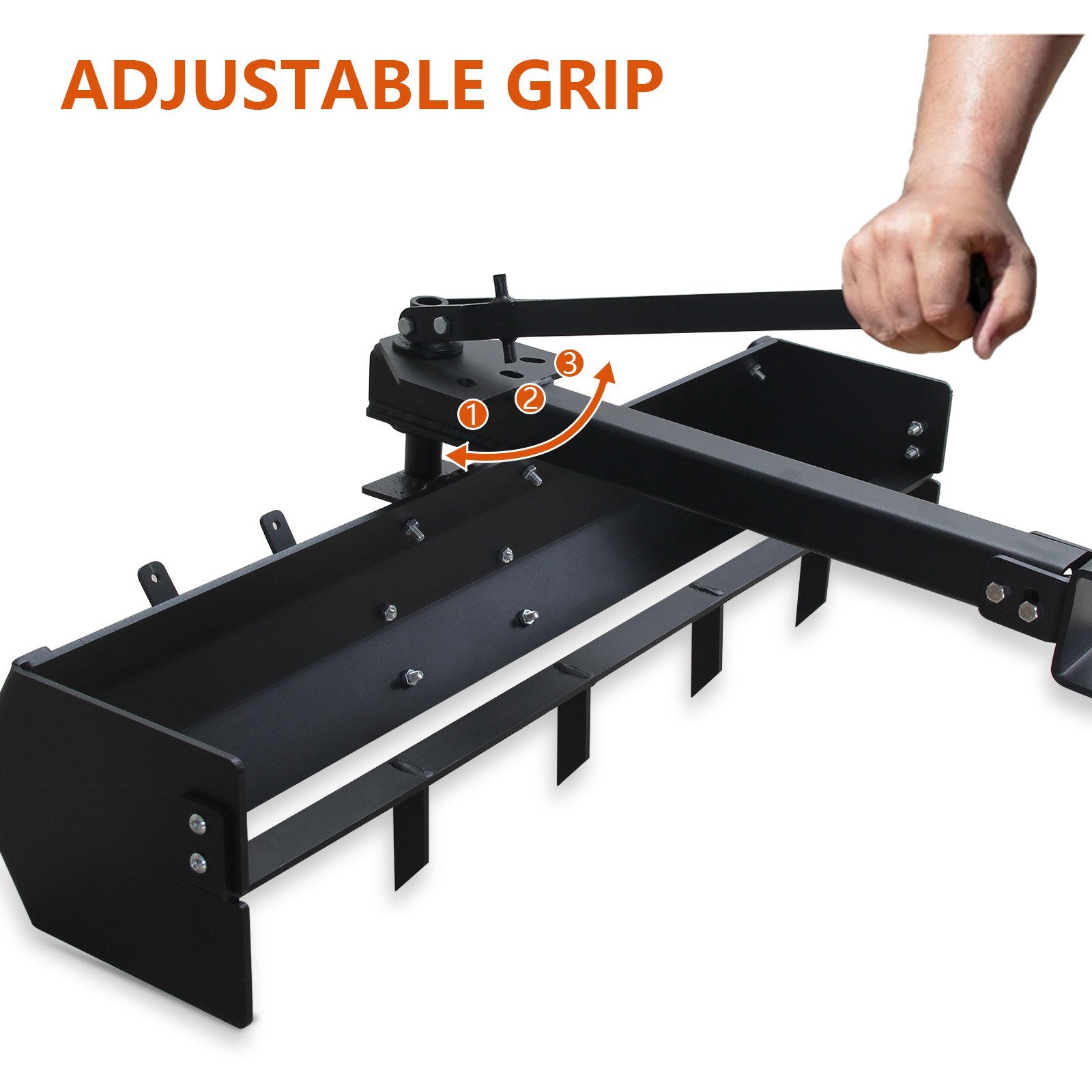 42” Trailer Box Scraper Tow Behind Box Scraper Lawn Tractor Attachments New