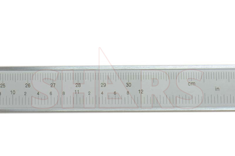 12″ / 300mm Heavy Duty Vernier Caliper 2.90″ Jaw Depth + Inspection Report R}