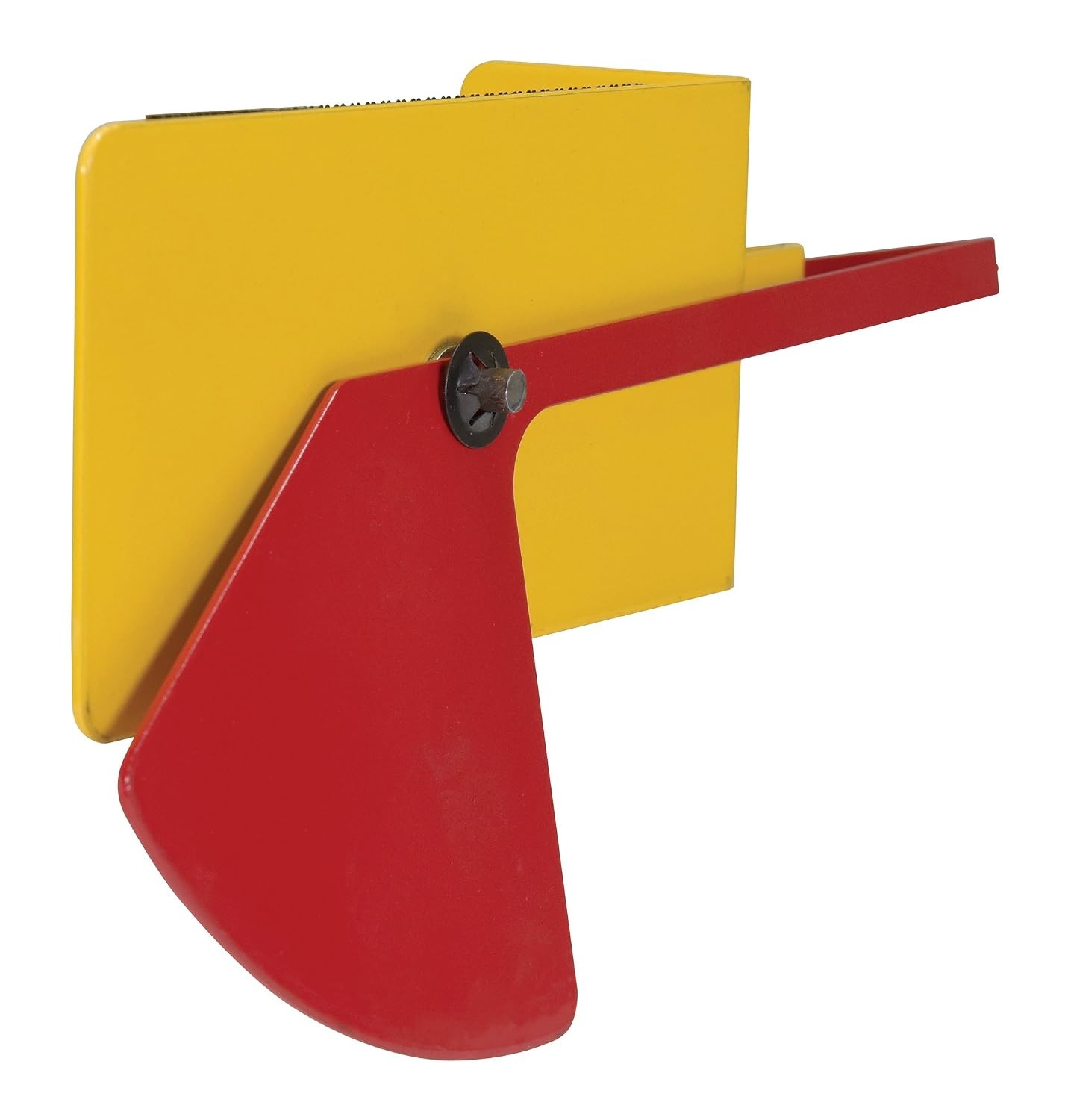 FRK-LVL Steel Fork Truck Level 9-1/4 in. x 2-5/8 in. x 5-1/16 in. Yellow/Red