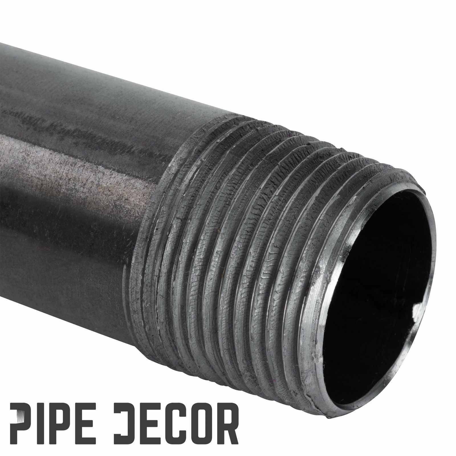 3/4 in. X 16 in. Black Pipe 4 Pack