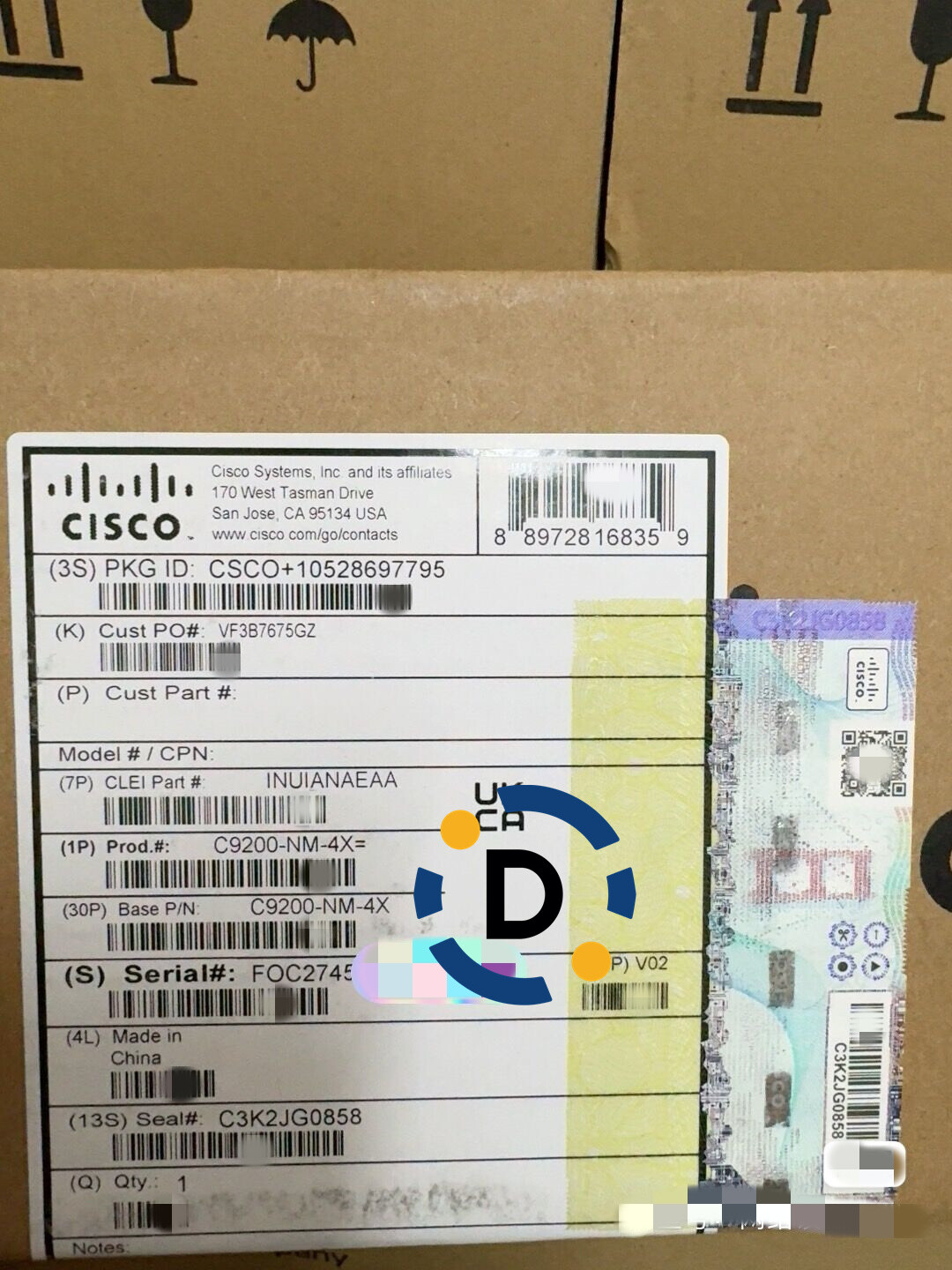 New cisco C9200-NM-4X controller