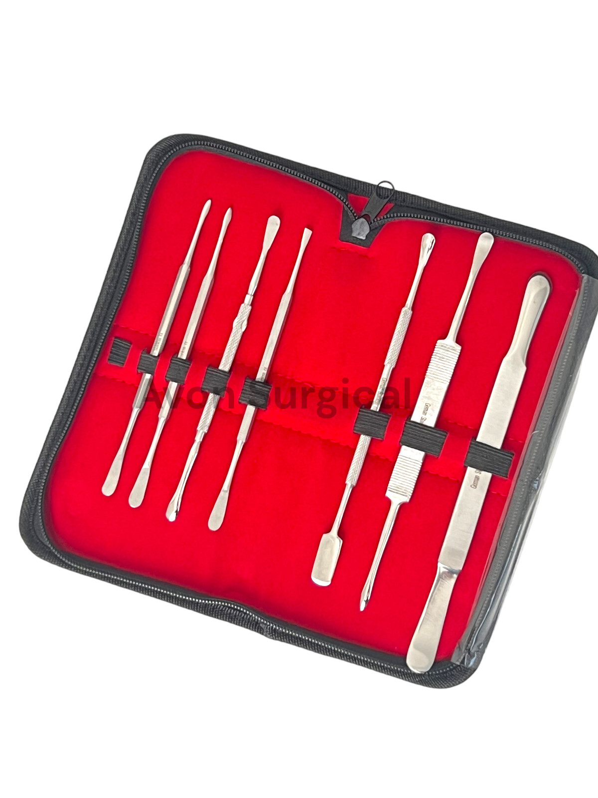 Periosteal Elevator Kit 7 Pieces With Pouch Case Basic Dental Set Tools-ArTLaB