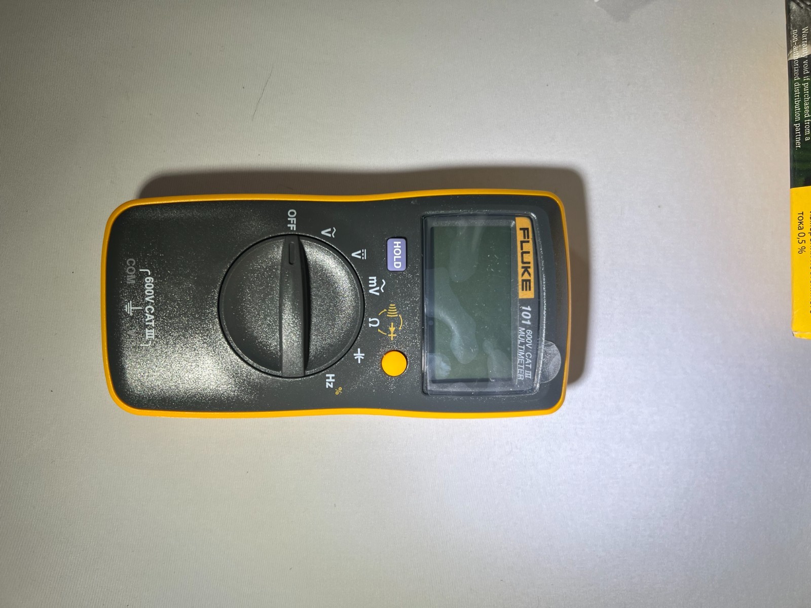 Fluke 101 Basic Digital Multimeter BRAND NEW, NEVER USED!