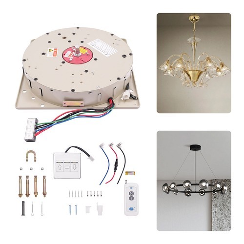 Lifter Electric Motor Pendant Lamp Hoist Chandelier Lifting System 50kg/110lbs