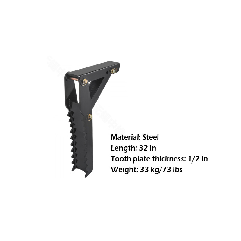 Landhonor Backhoe Thumb 32/36in Steel Plate Excavator Tractor Universal ClawWeld