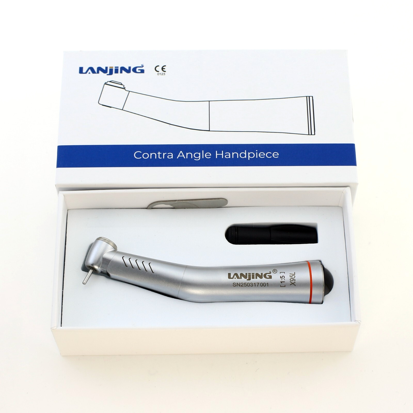 Dental 1:5 Electric High Speed Handpiece Contra Angle Fiber Optic KaVo LUX M25L