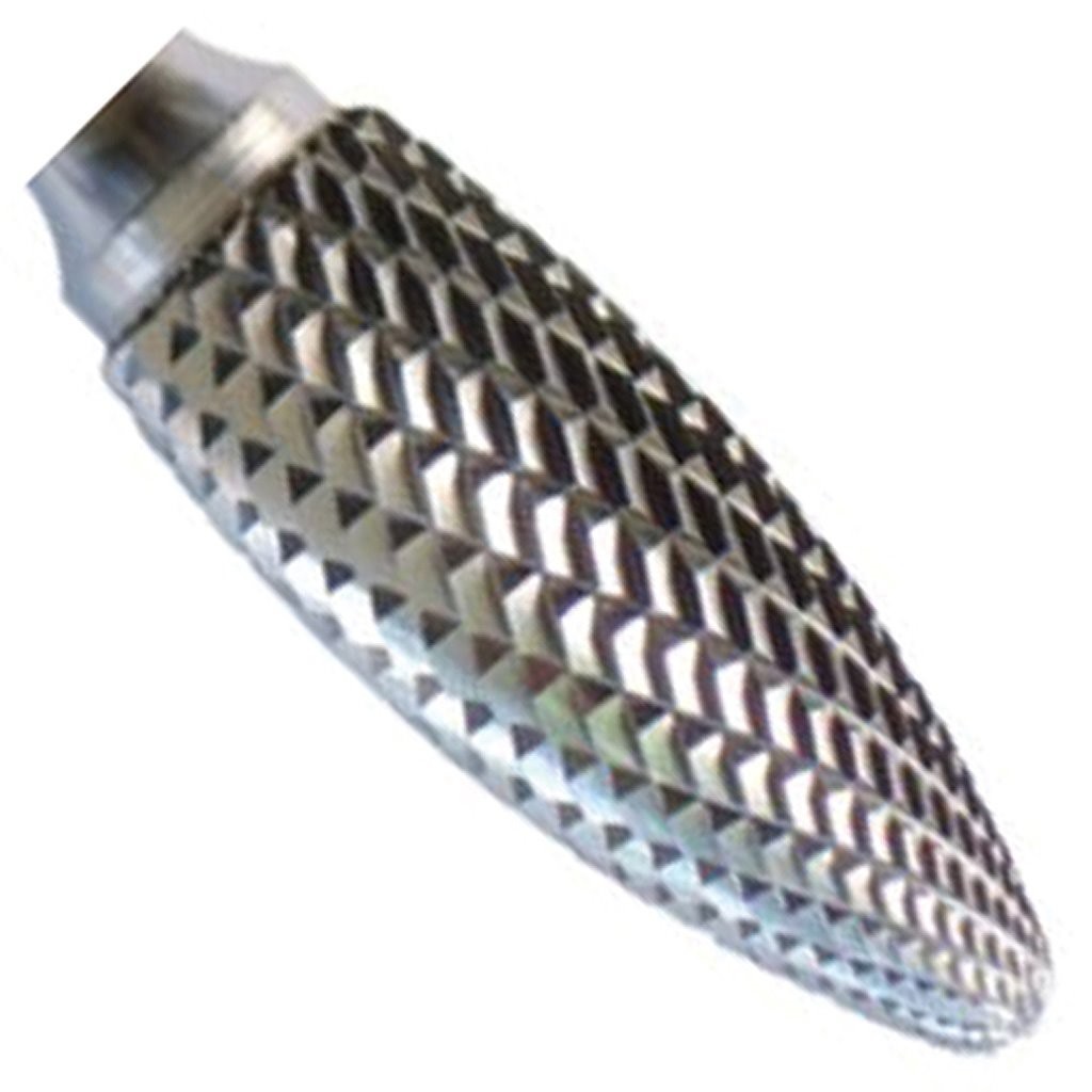 SF-5 CARBIDE BURR 1/4 shank – DOUBLE CUT – TREE SHAPE RADIUS FREE SHIP