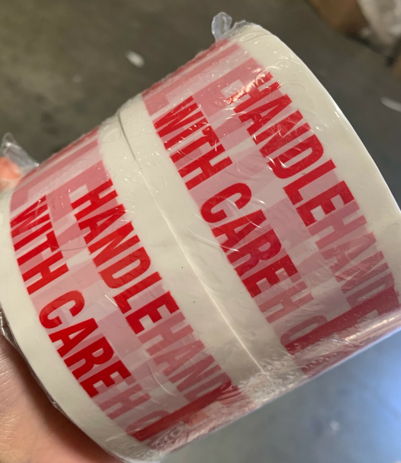 1-4-6-12-36-72 Rolls Fragile Handle With Care Carton Sealing Packing Tape 2×110