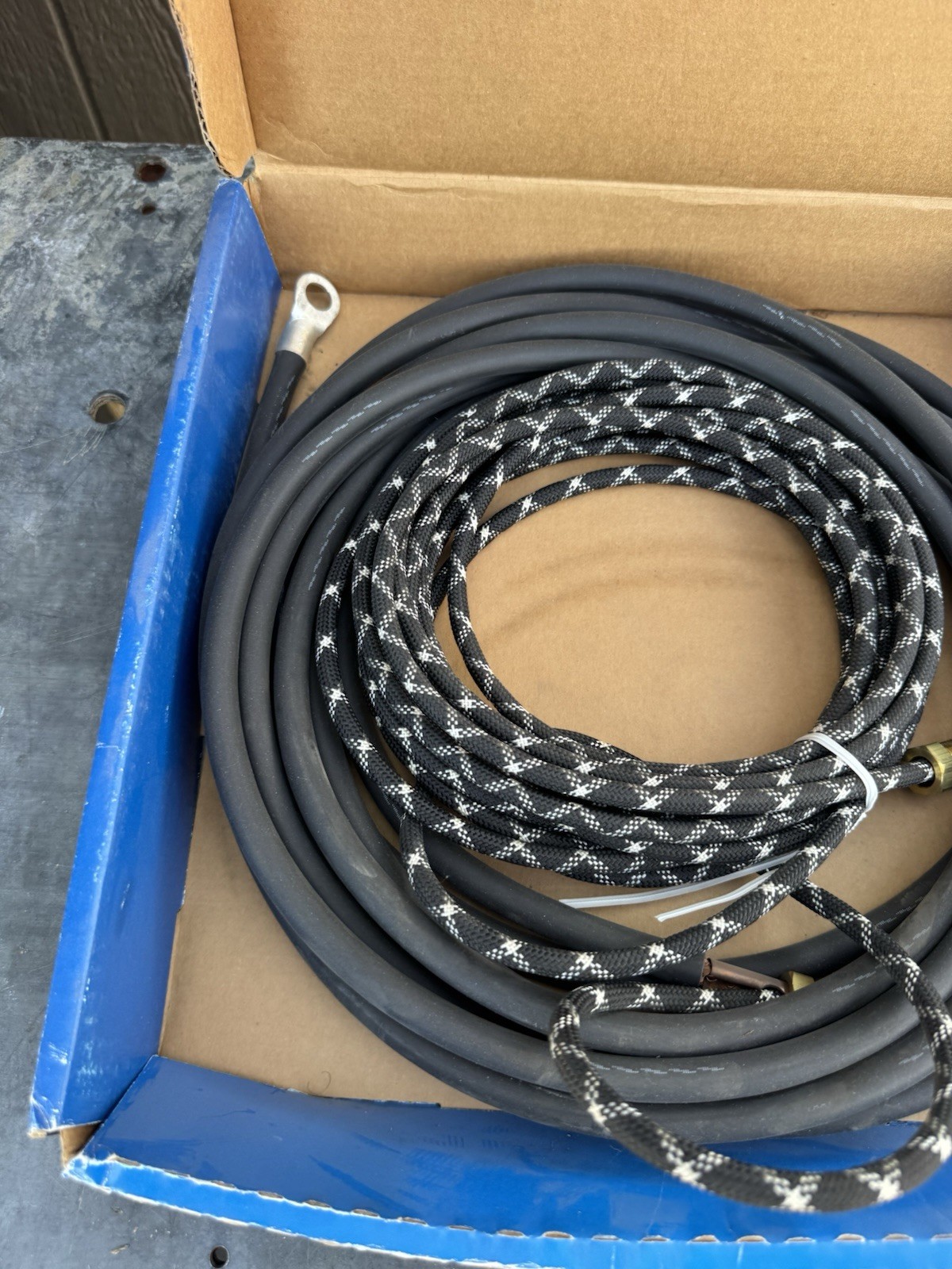 Miller Electric 46V30-2 Power Cable, Rubber, 2Pc, 25 Ft (7.6M)
