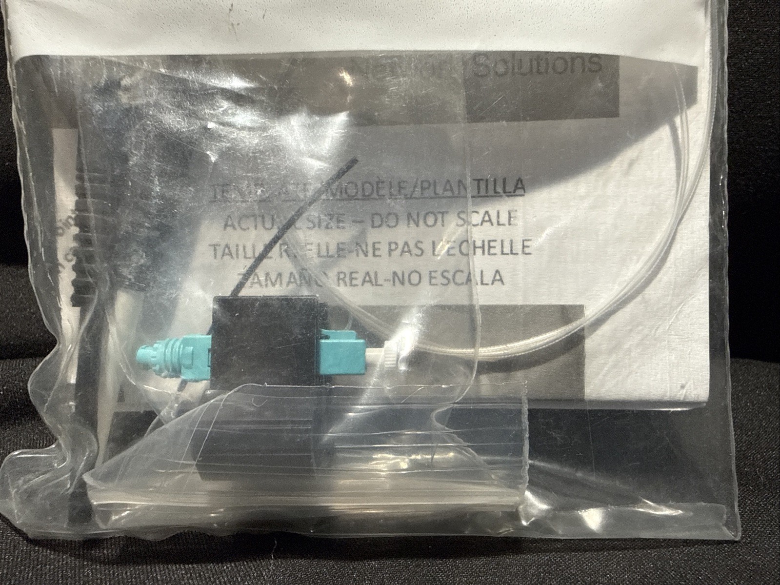 Leviton 49991-LLC FastCAM LC OM3/OM4 Fiber Connector Aqua | Lot of 25