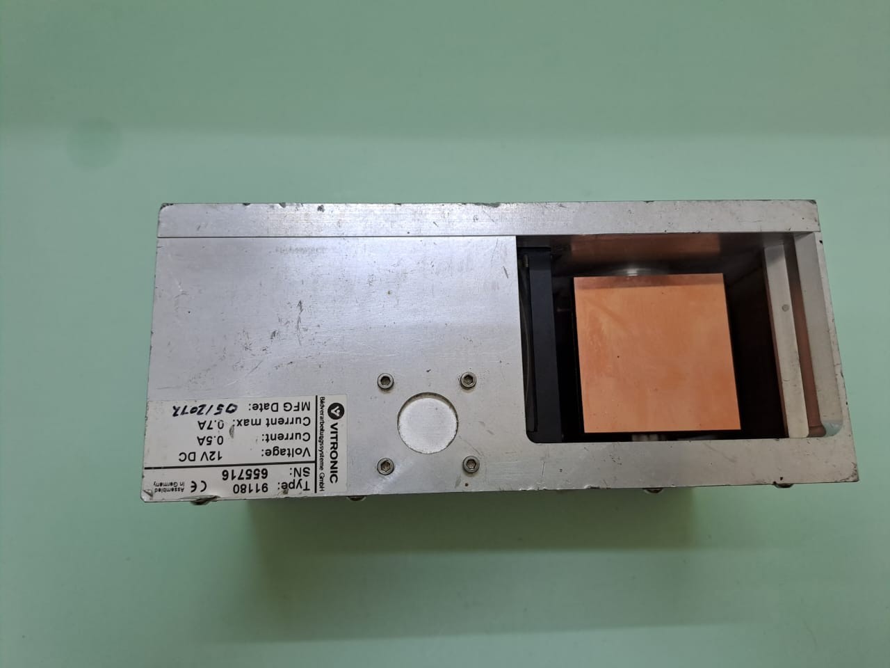 VITRONIC 91180 Version 2.4.3 Machine Vision Laser
