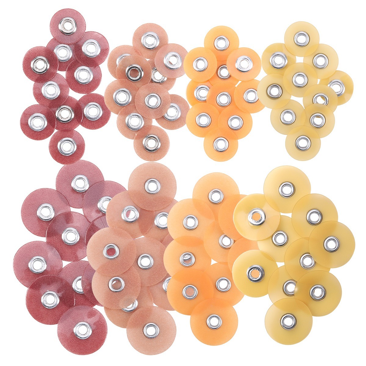 40pcs Dental Composite acabado de pulido discos gruarse + mandril 1/2″ or 3/8″