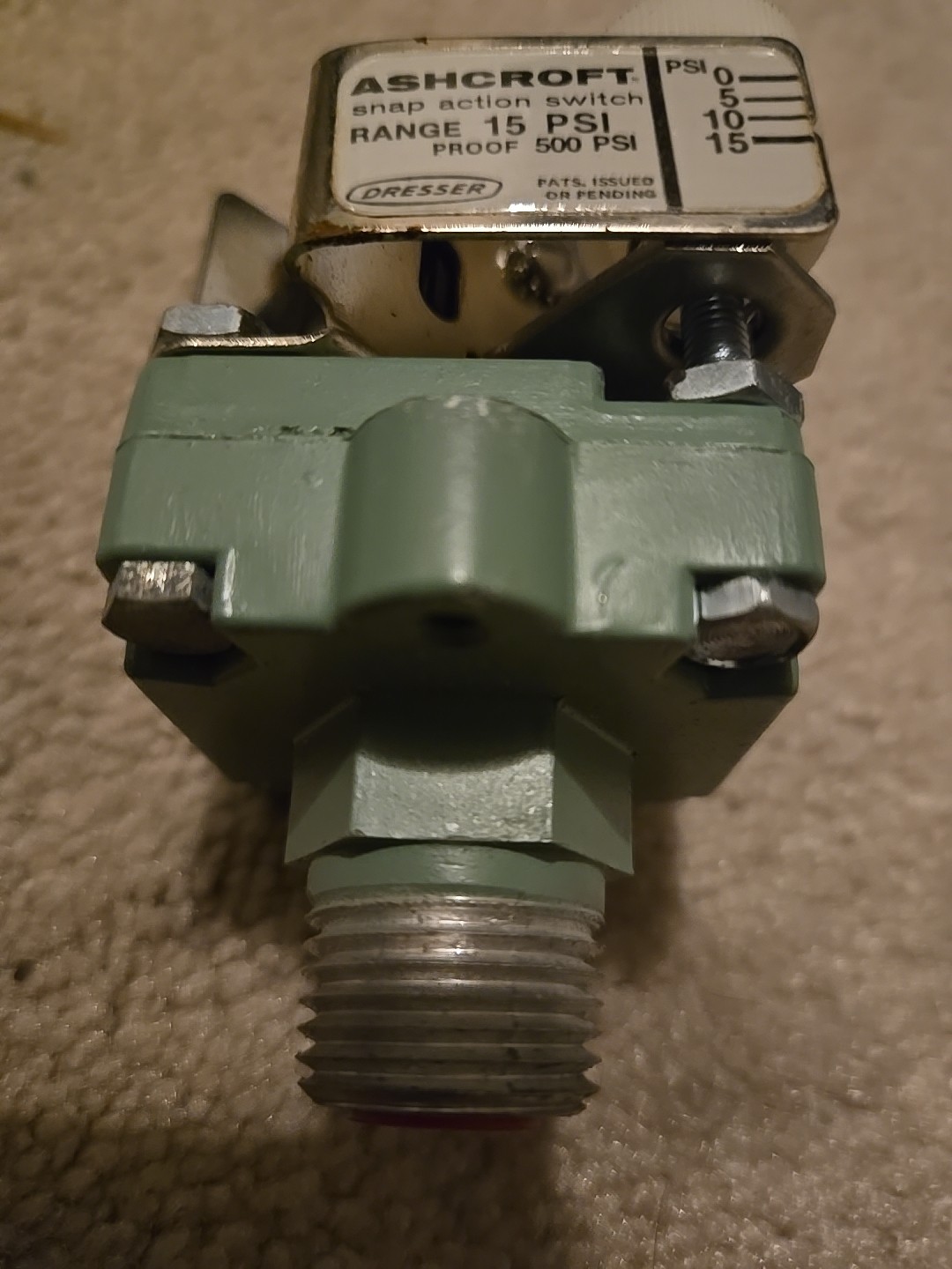 Ashcroft C120b Snap Action Switch Nib