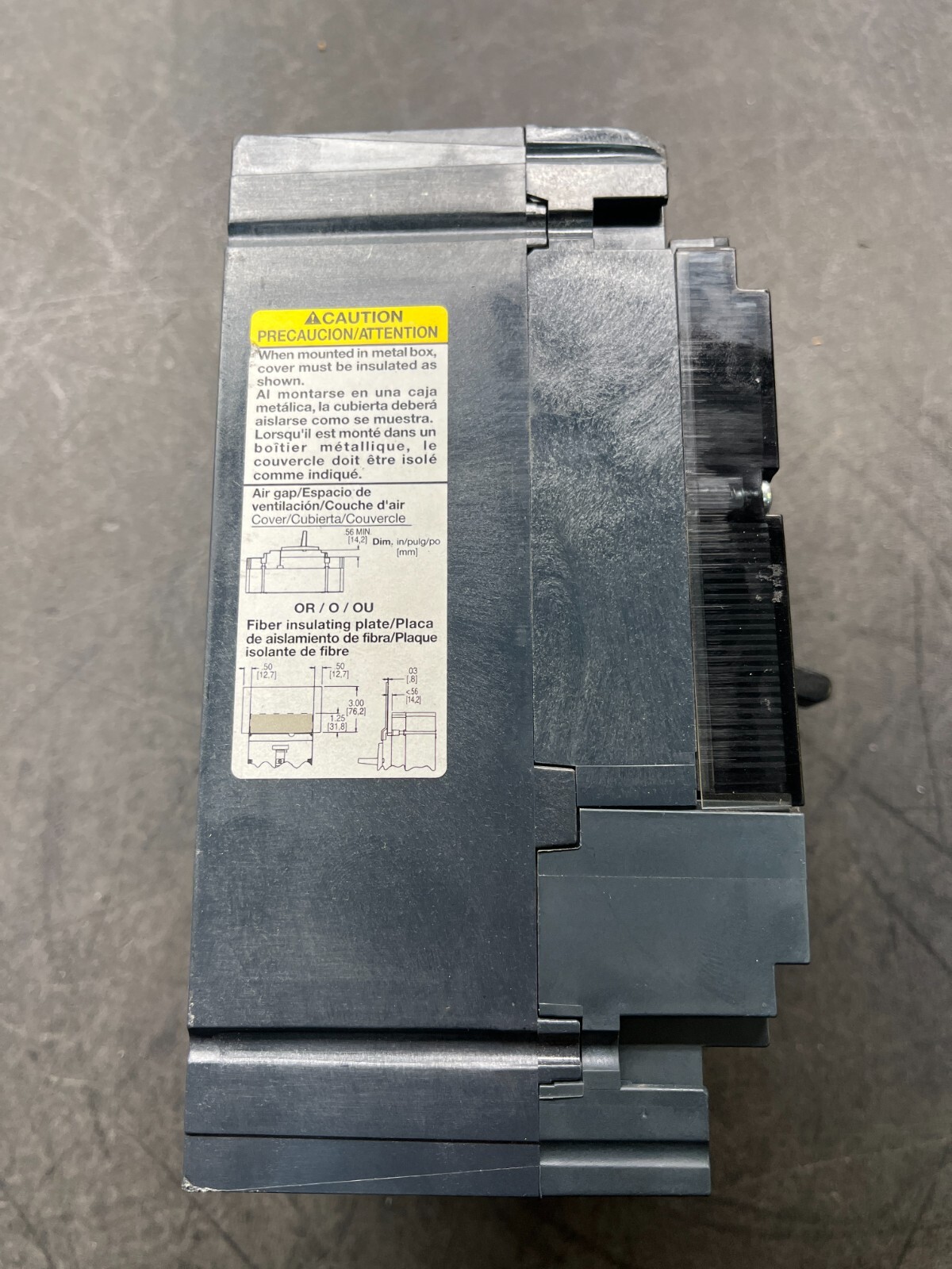 Square D HDL36015 POWERPACT Circuit Breaker 15 AMP
