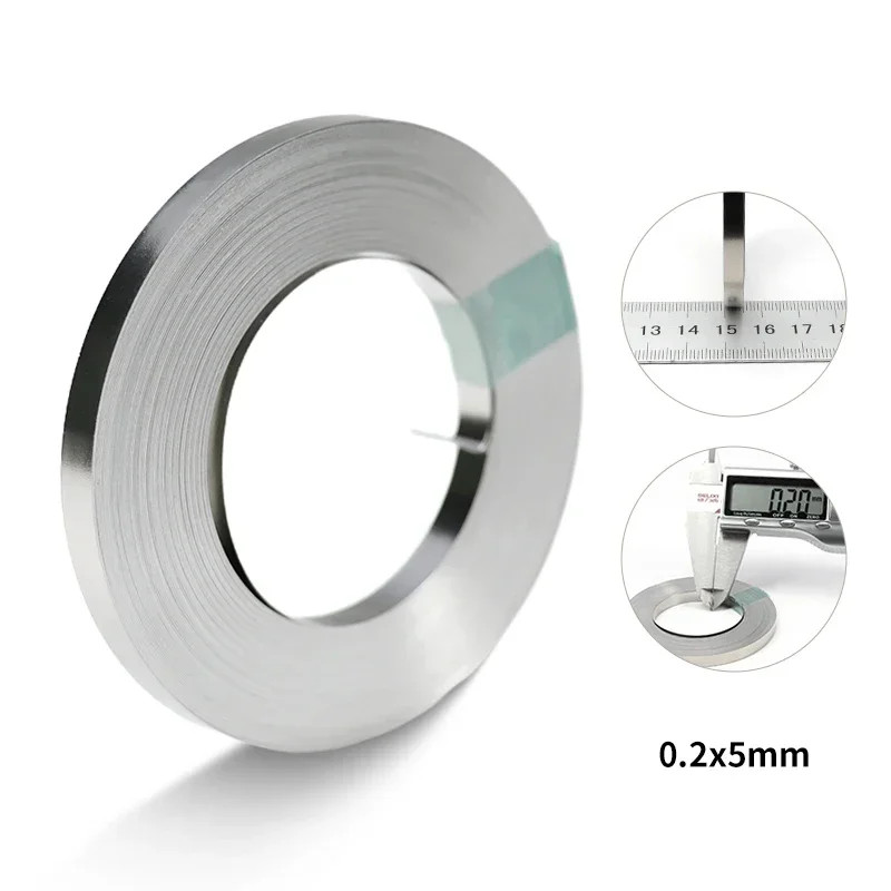 10M/Roll 18650 Li-Ion Battery Nickel Plated Strip Connector 0.1Mm 0.12Mm 0.15Mm