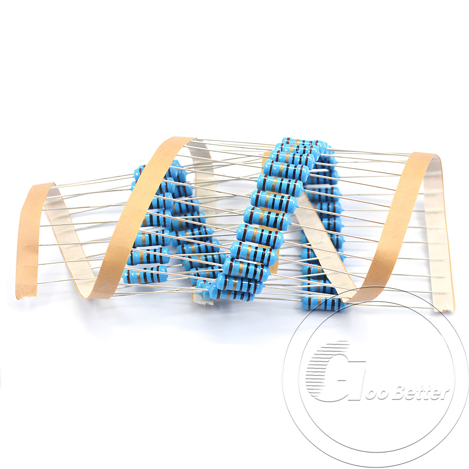 1/4W Metal Film Resistors 0.1% tolerance 1 ohm to 10M ohm available 20 pack