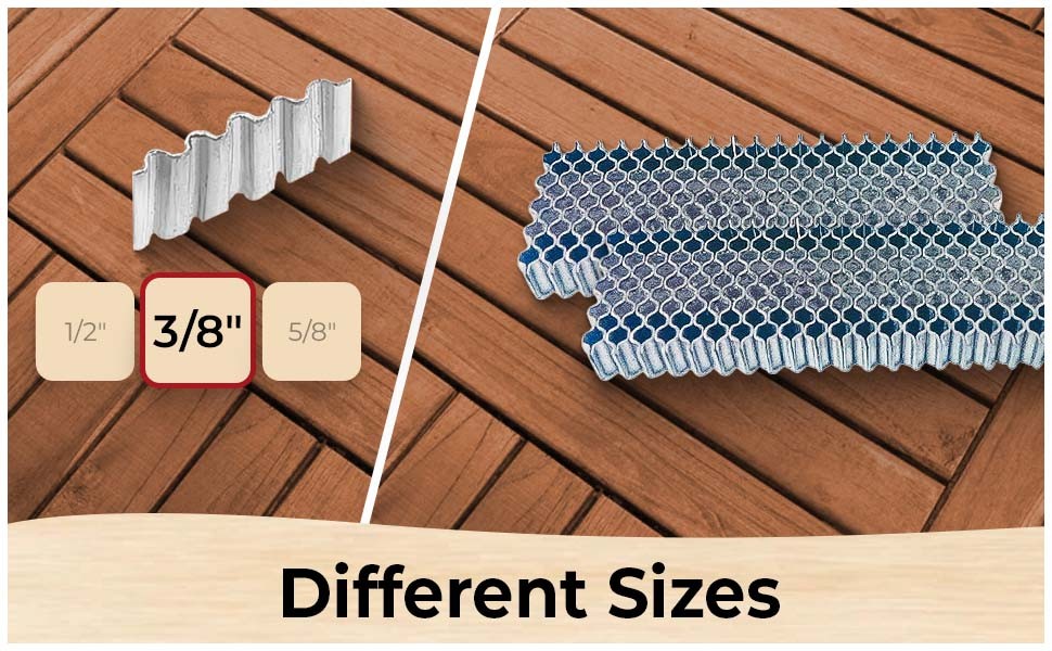 AIR LOCKER CS38AL Corrugated W Fastener Staples 3/8 Inch Long, 1,000 per Pack