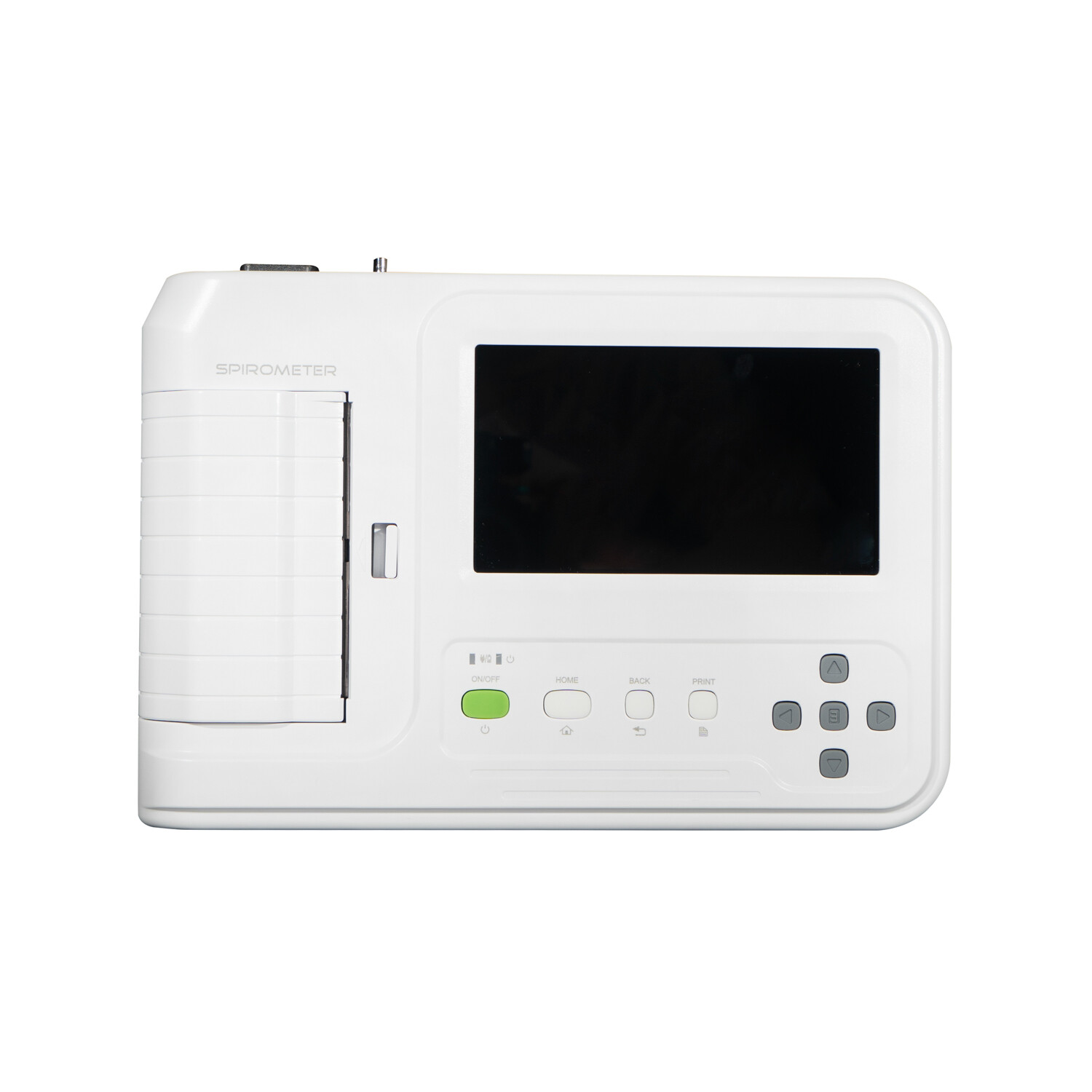 Handheld Spirometer Touch Screen Pulmonary Function Spirometry FVC+Printer