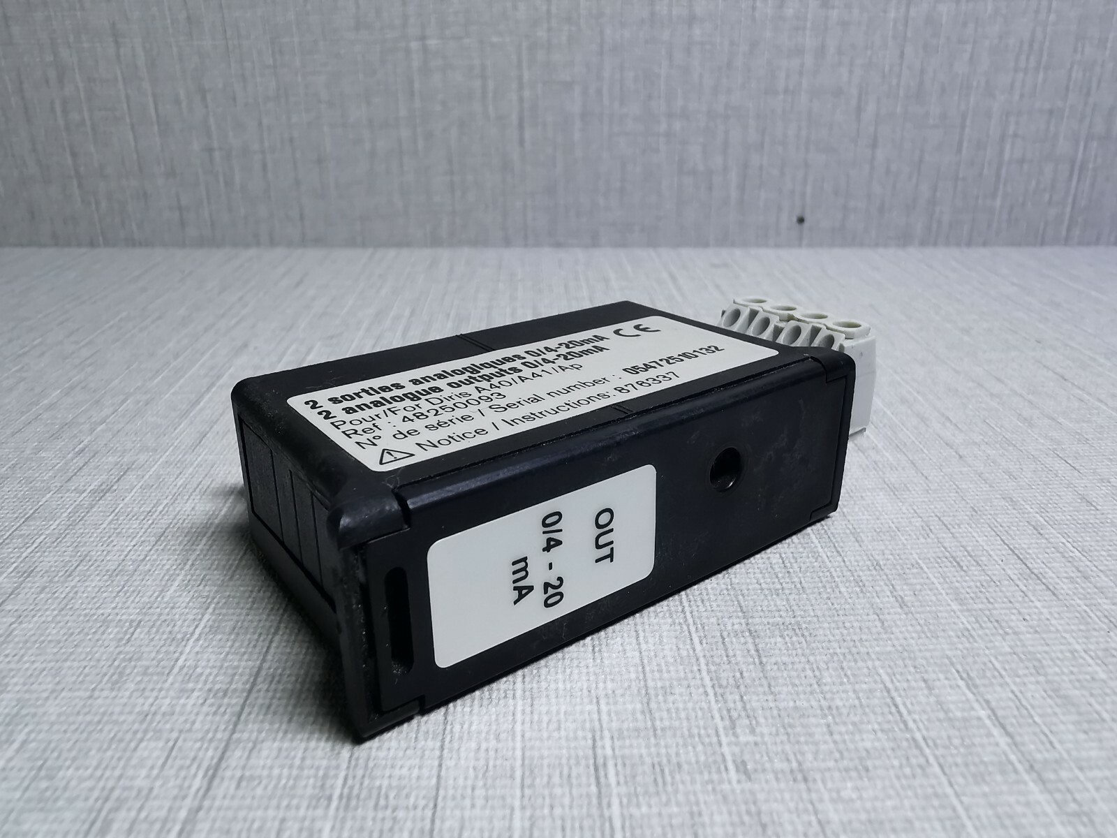 SOCOMEC 48250093 Analog Output Module