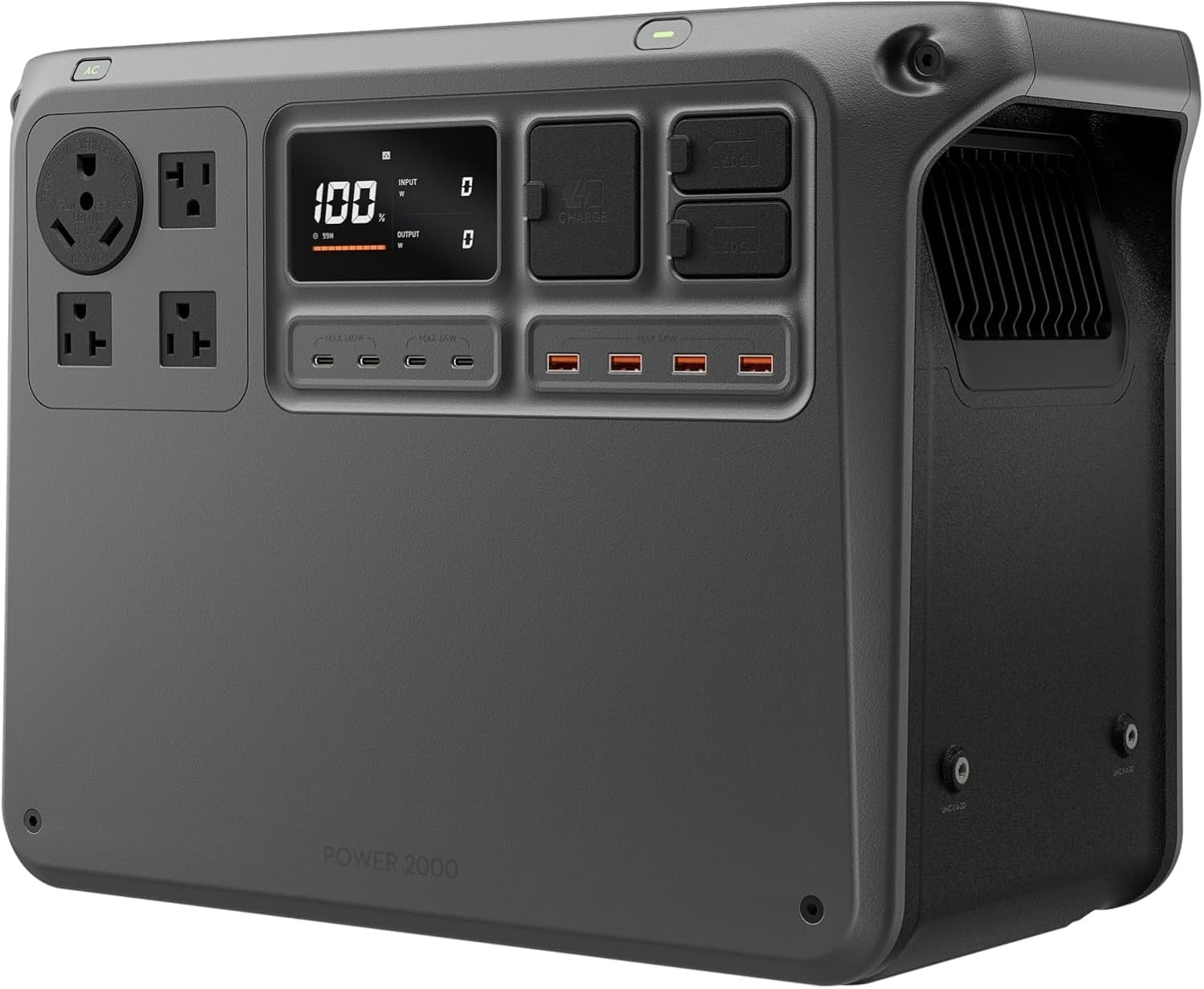 DJI Power 2000 Portable Power Station 2048Wh 3000W Solar Generator Backup UPS RV