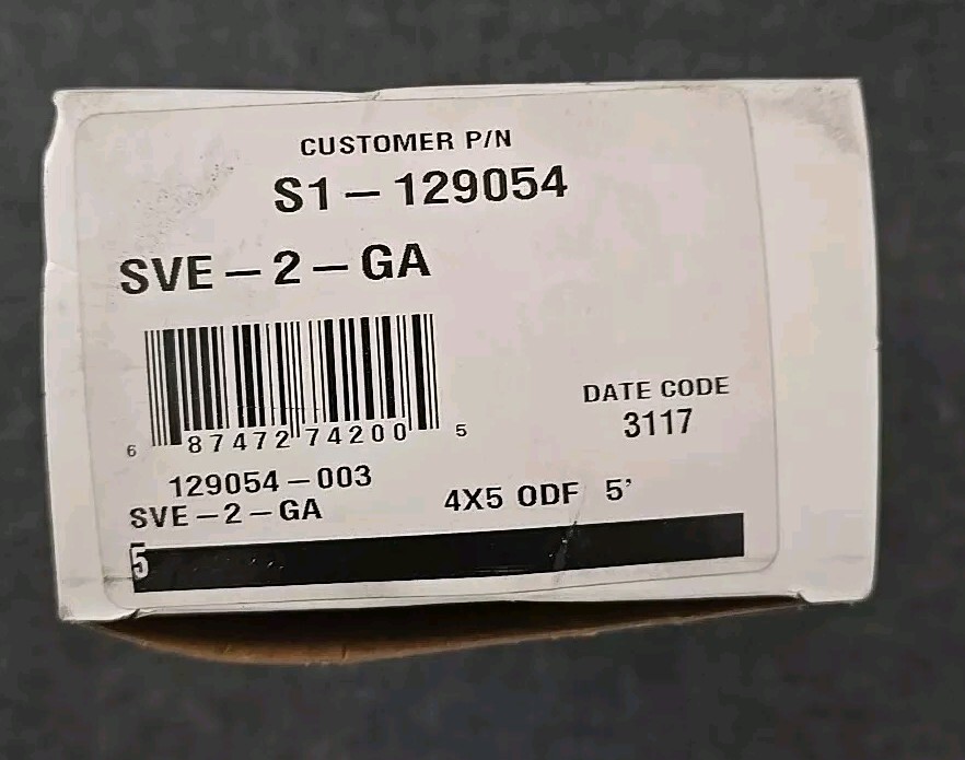 York S1-129054 TXV Valve, 1/2×5/8×1/4, 5 Foot Length