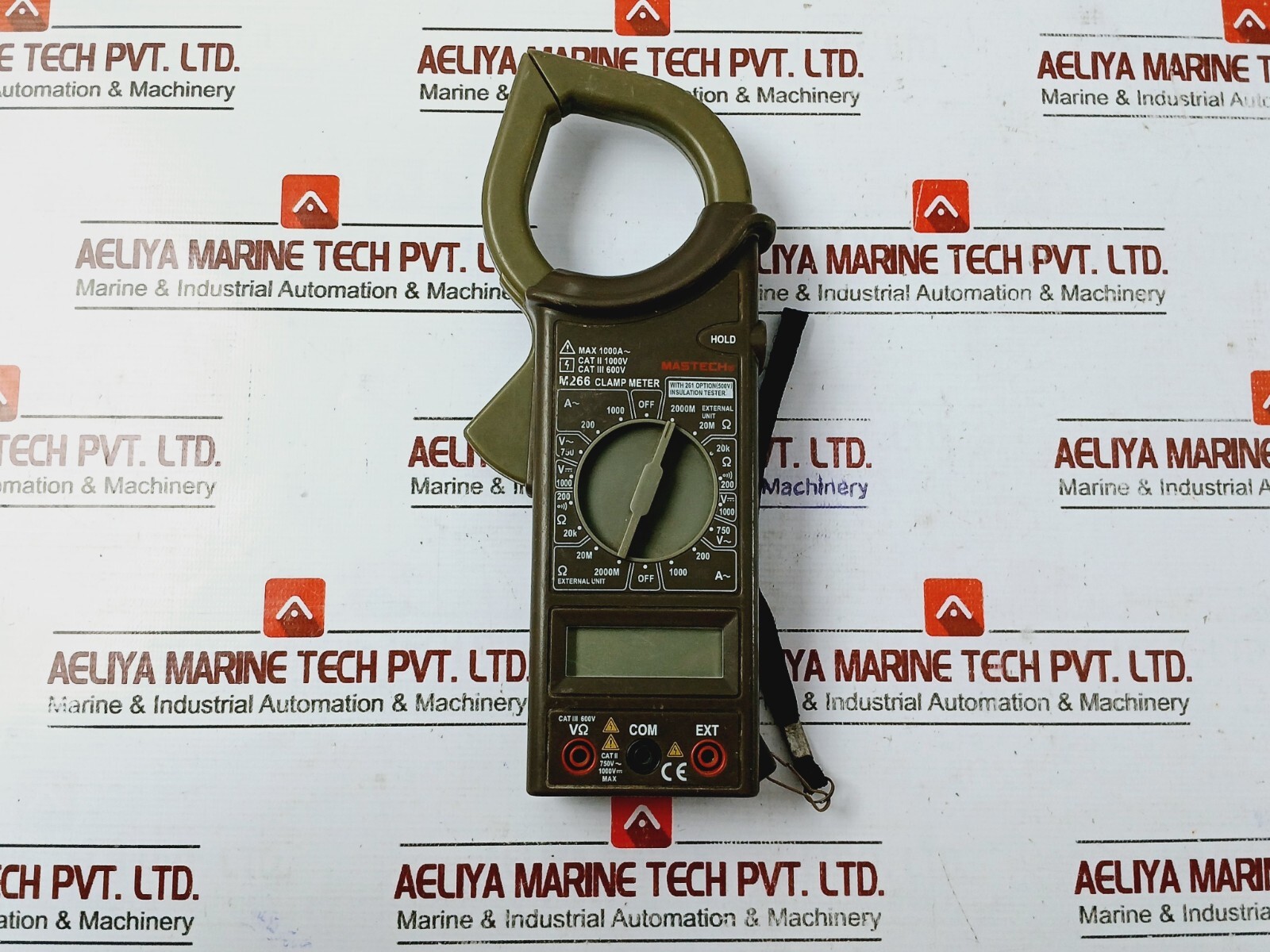 Mastech M266 Digital AC Clamp Meter CAT II 1000V CAT III 600V