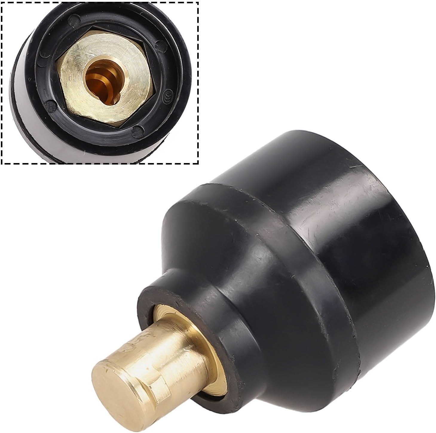 TIG Torch Connector Adapter, Convert 10-259Mm to 35-5013Mm for TIG Welding Torch