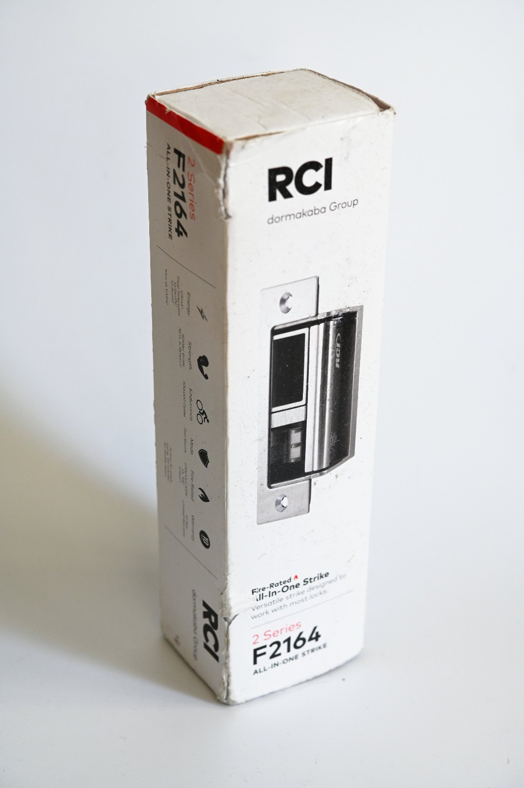 RCI Fire-Rated All-In-One Strike 2 Series F2164 12/24V DC/AC Fail-Secure 32D
