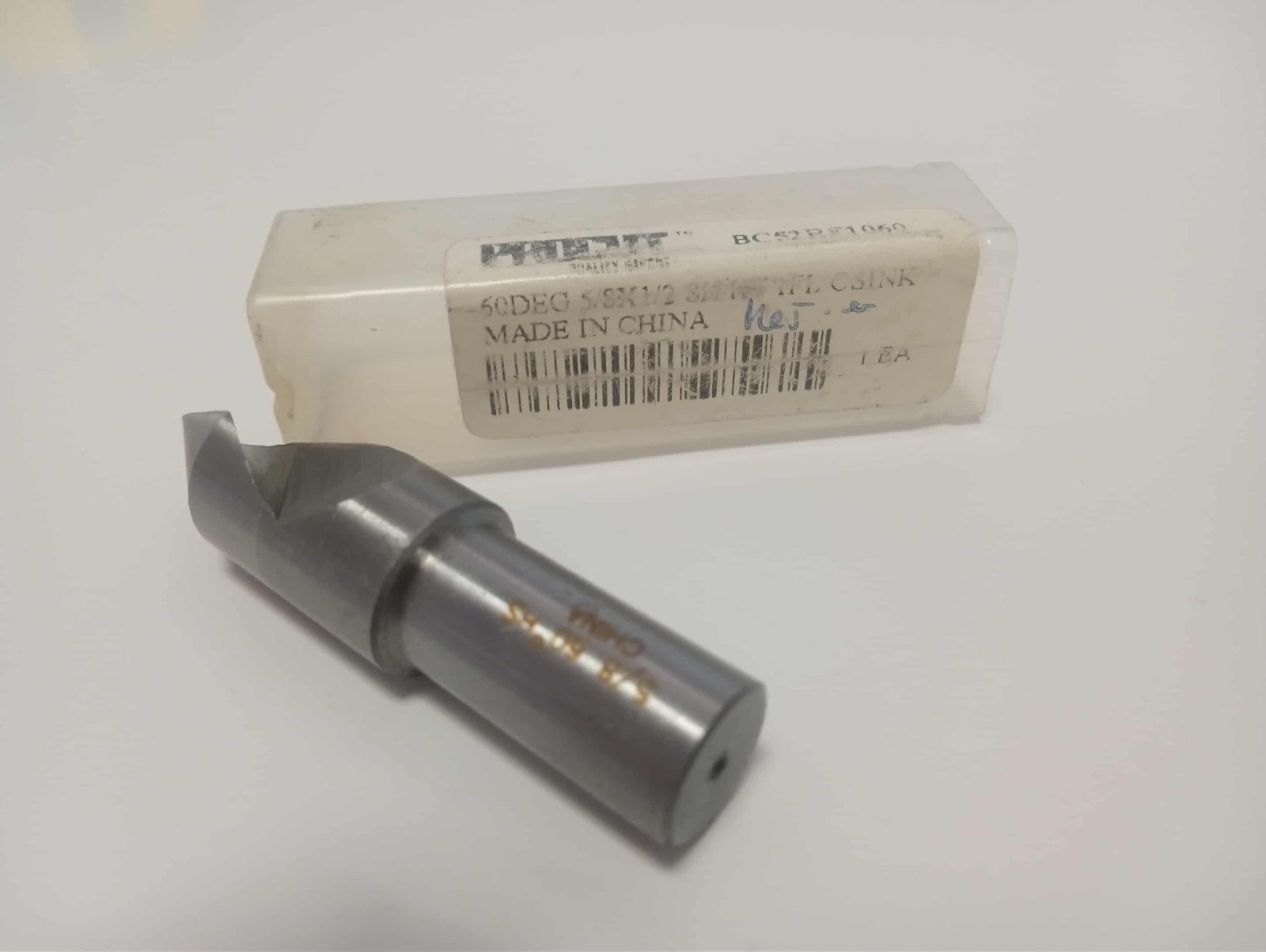 PROCUT BC52RF1060 Countersink: 5/8″ Head Dia, 60.00 deg Included Angle 1 Flute